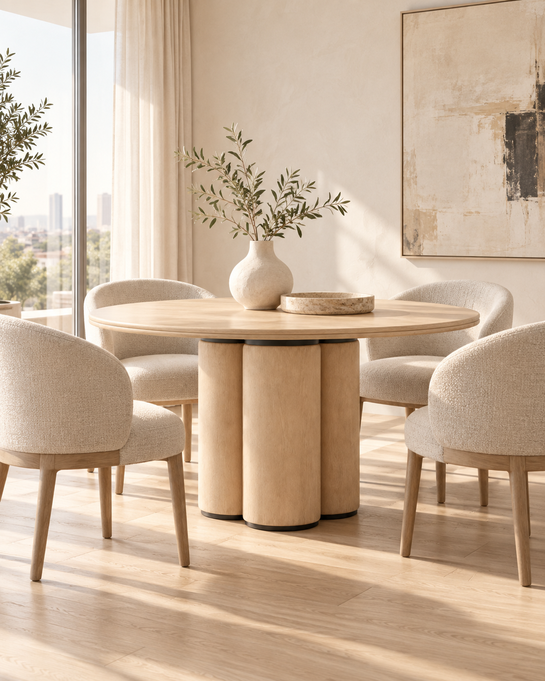 Caramel Dining Table