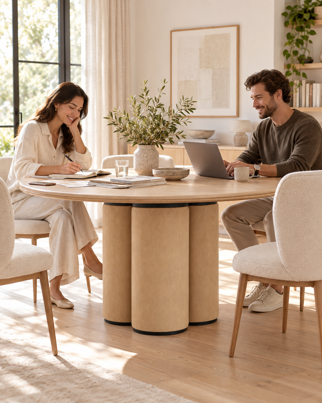 Caramel Dining Table
