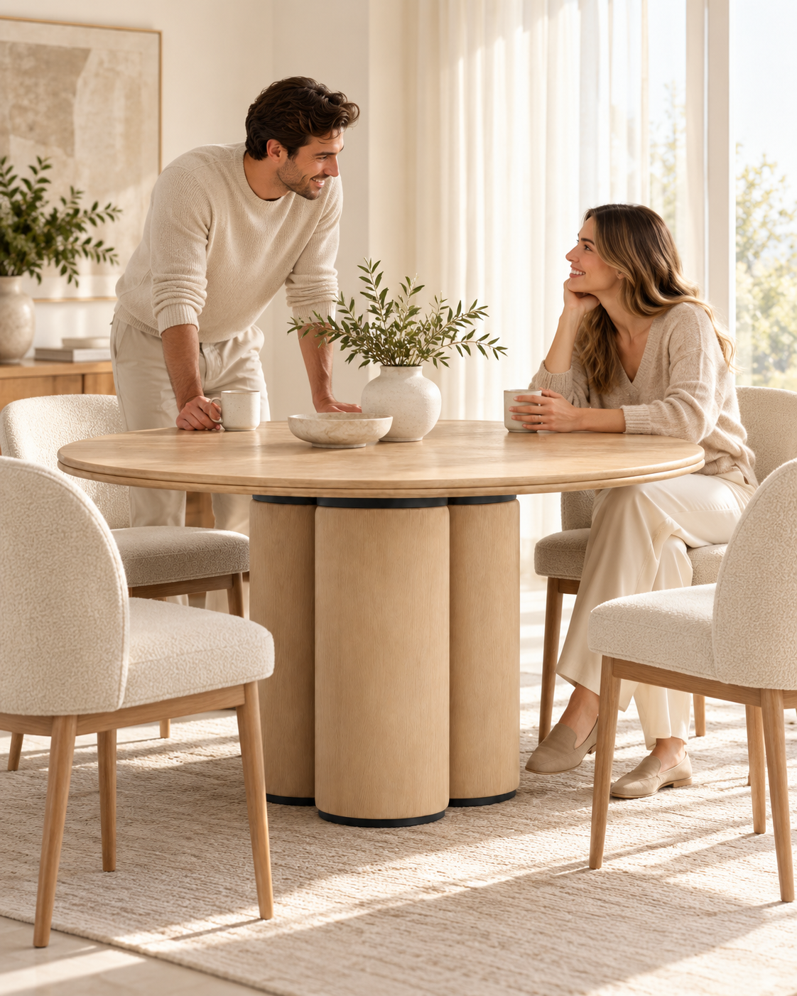 Caramel Dining Table