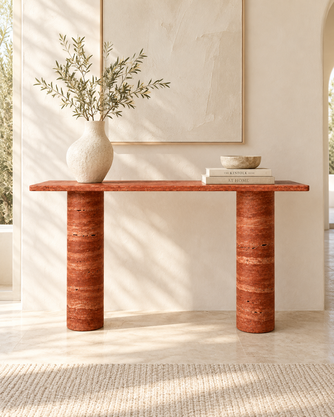 Rosso Console Table