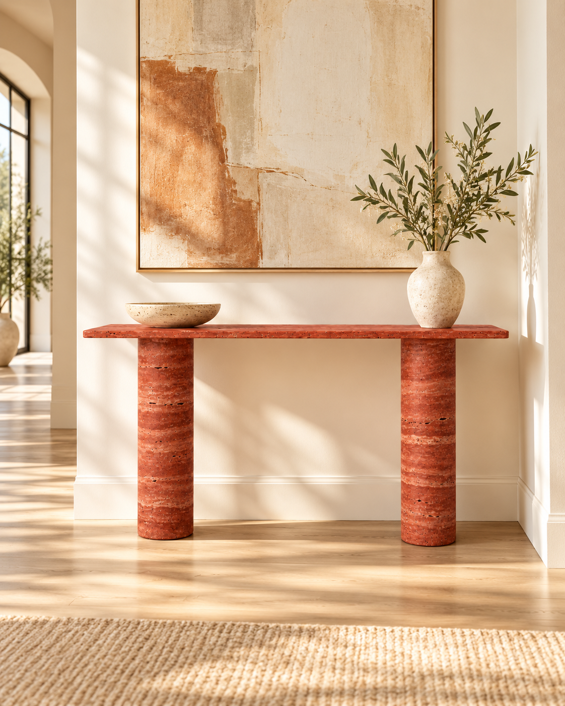 Rosso Console Table