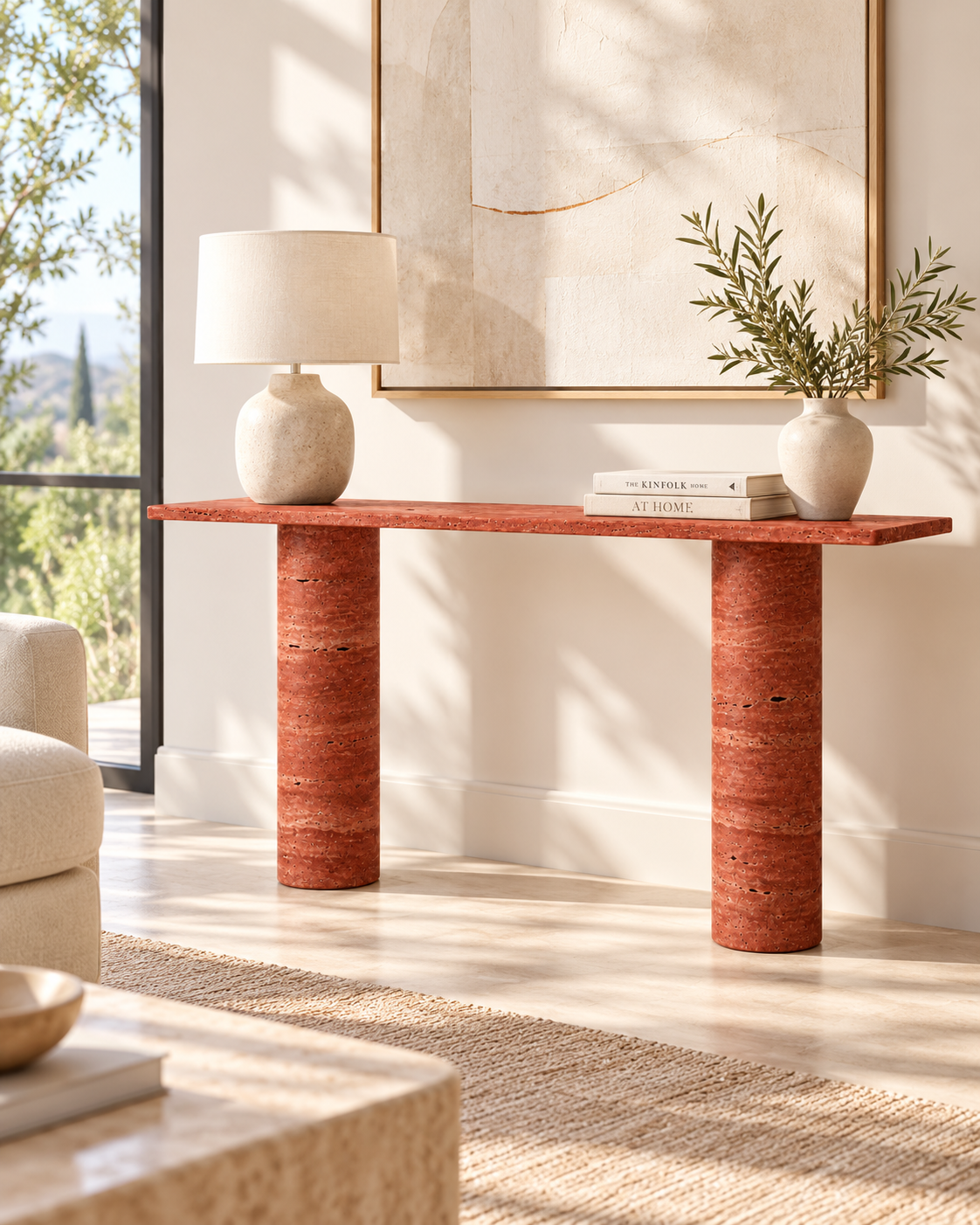 Rosso Console Table