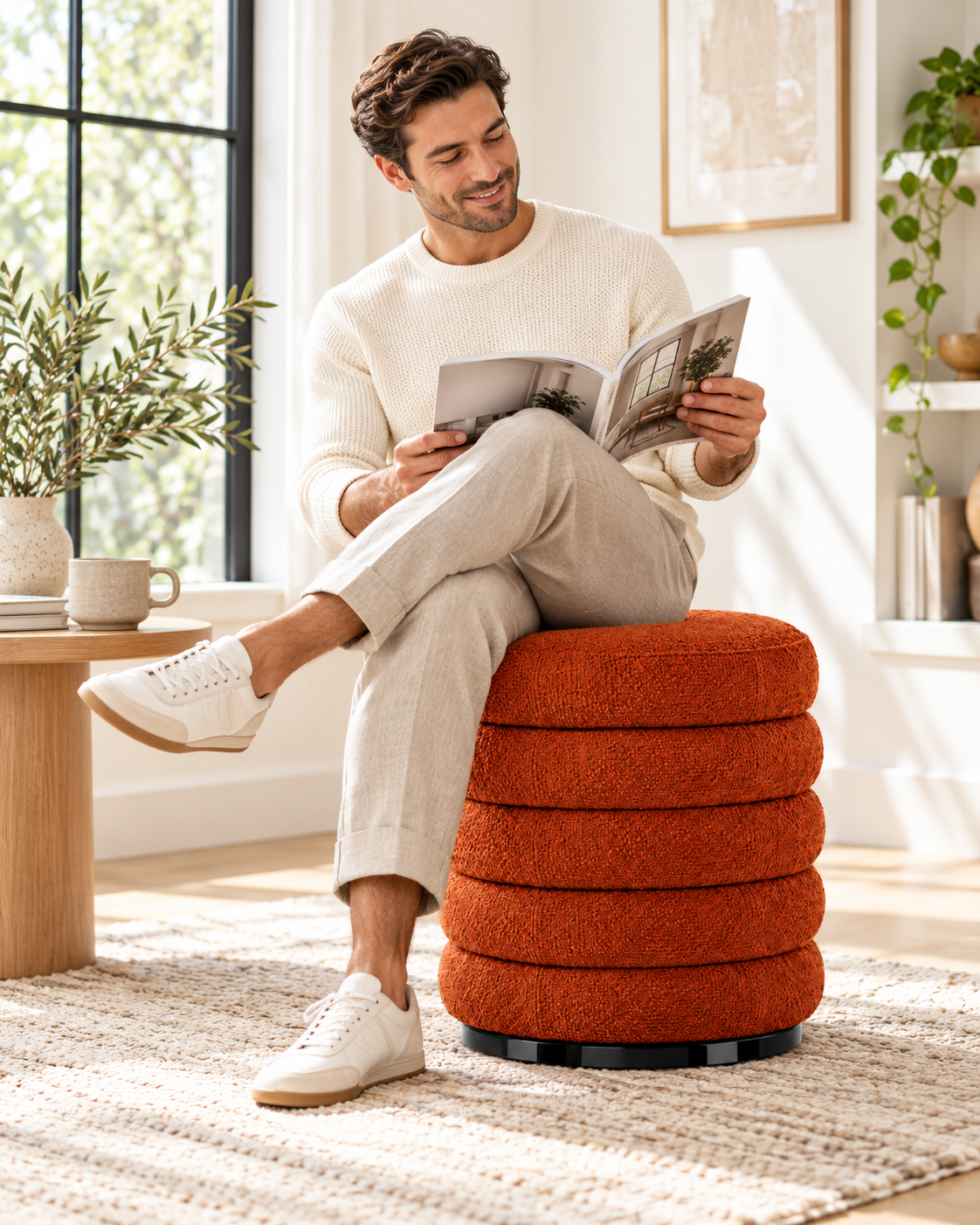 Mario Storage Pouf