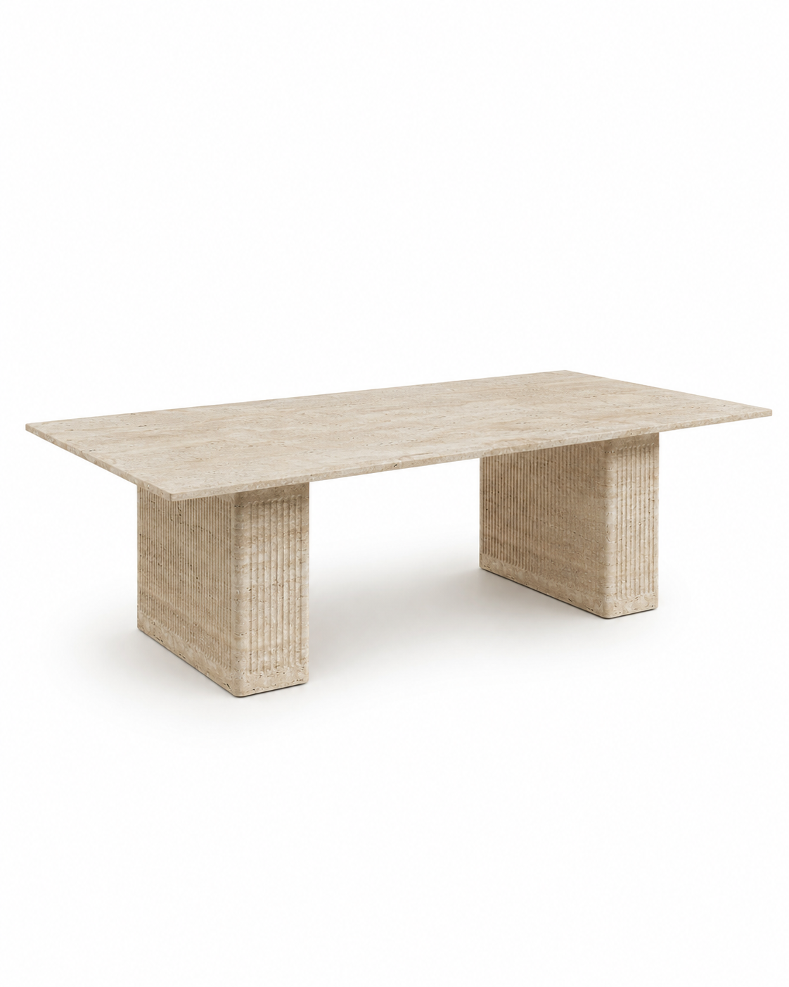 TERRA travertine dining table by DEKATO LIVING - image 2