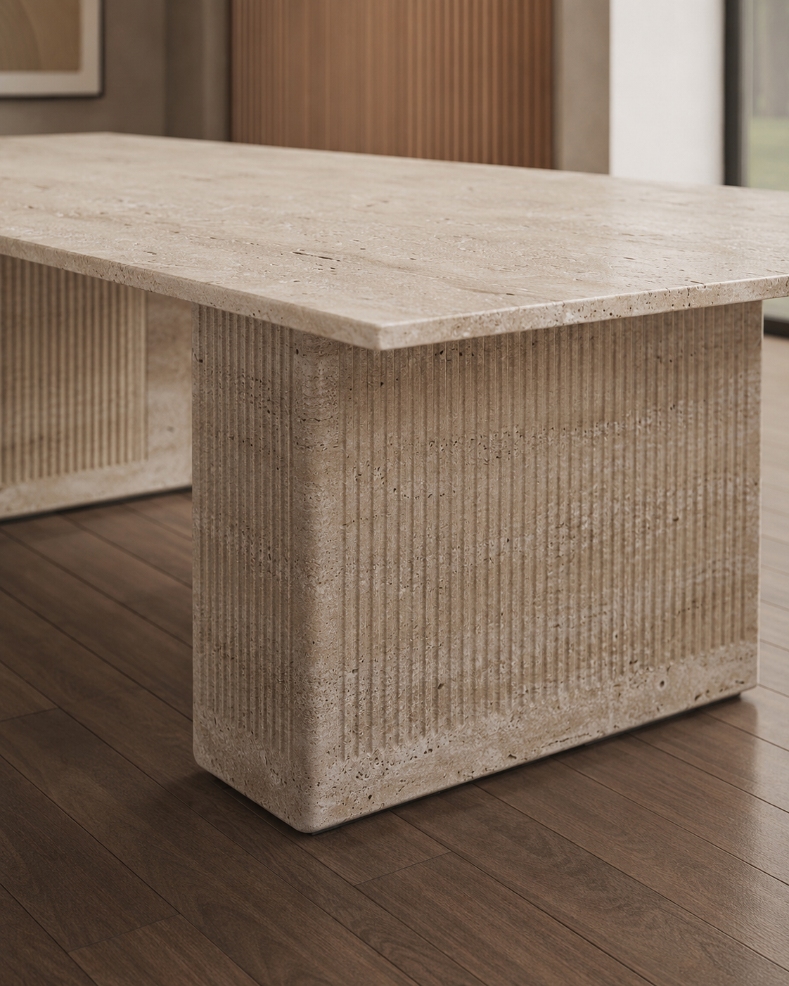 TERRA travertine dining table by DEKATO LIVING - image 9