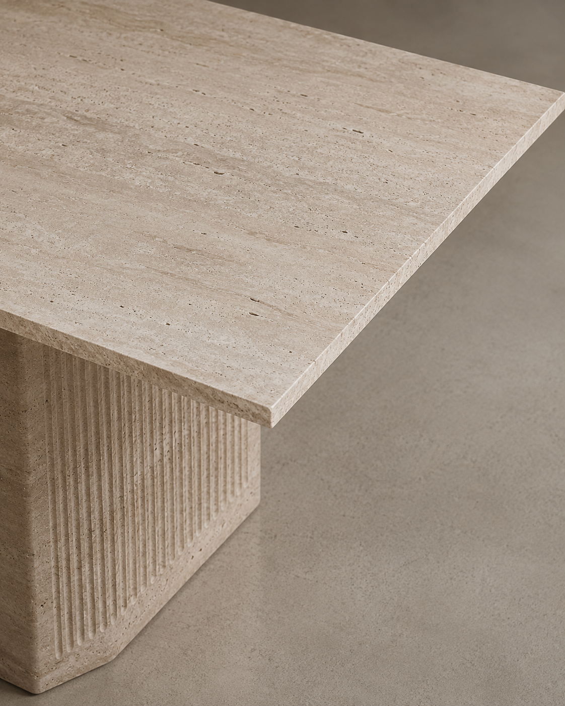 TERRA travertine dining table by DEKATO LIVING - image 6