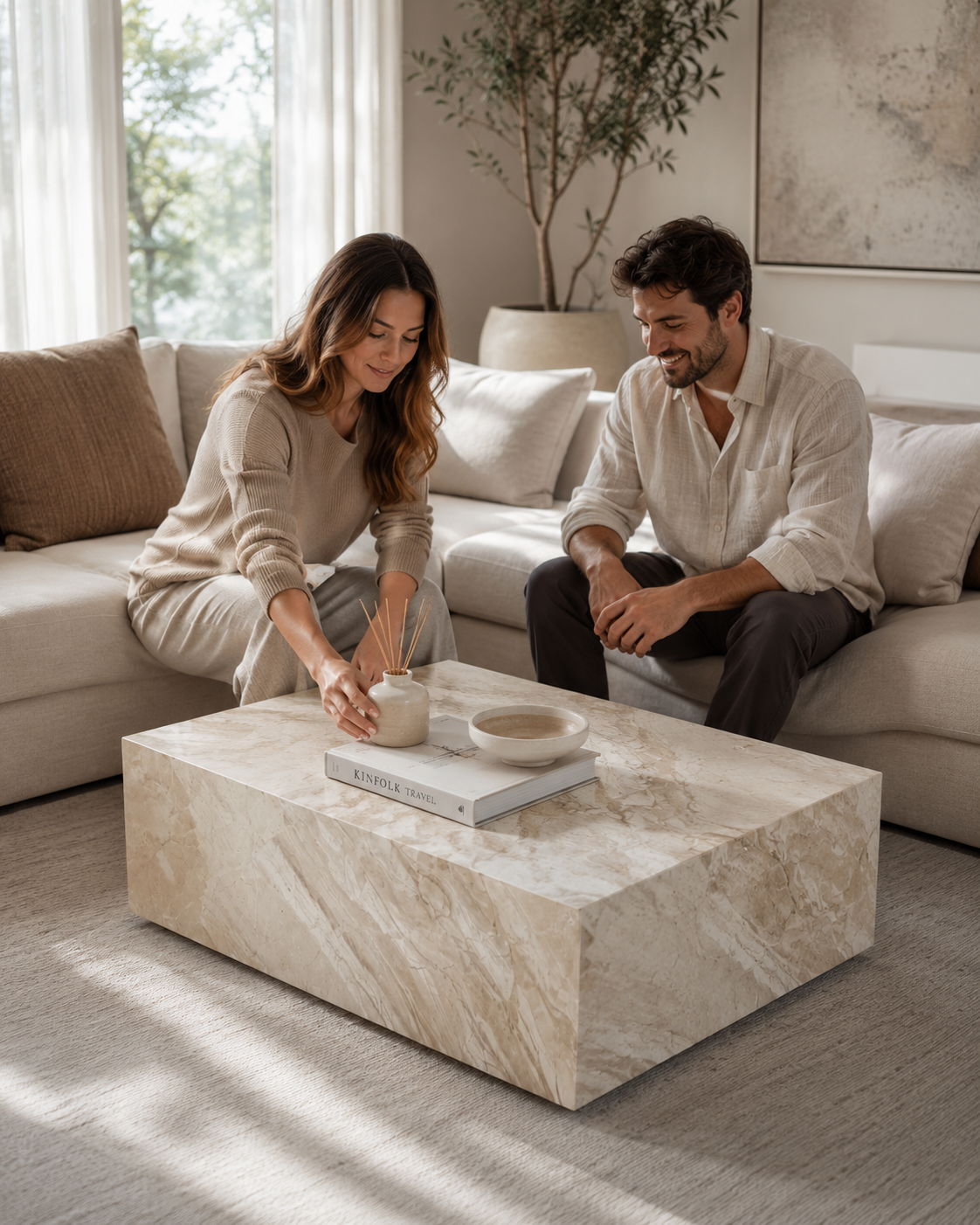 CALA marble coffee table - image 3