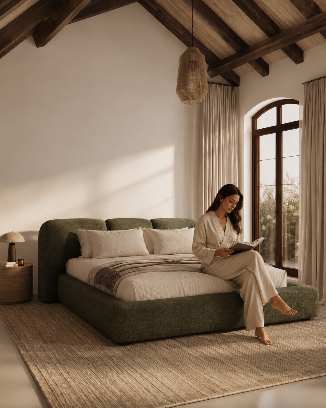 OLIVIA upholstered bed by DEKATO LIVING - image 4