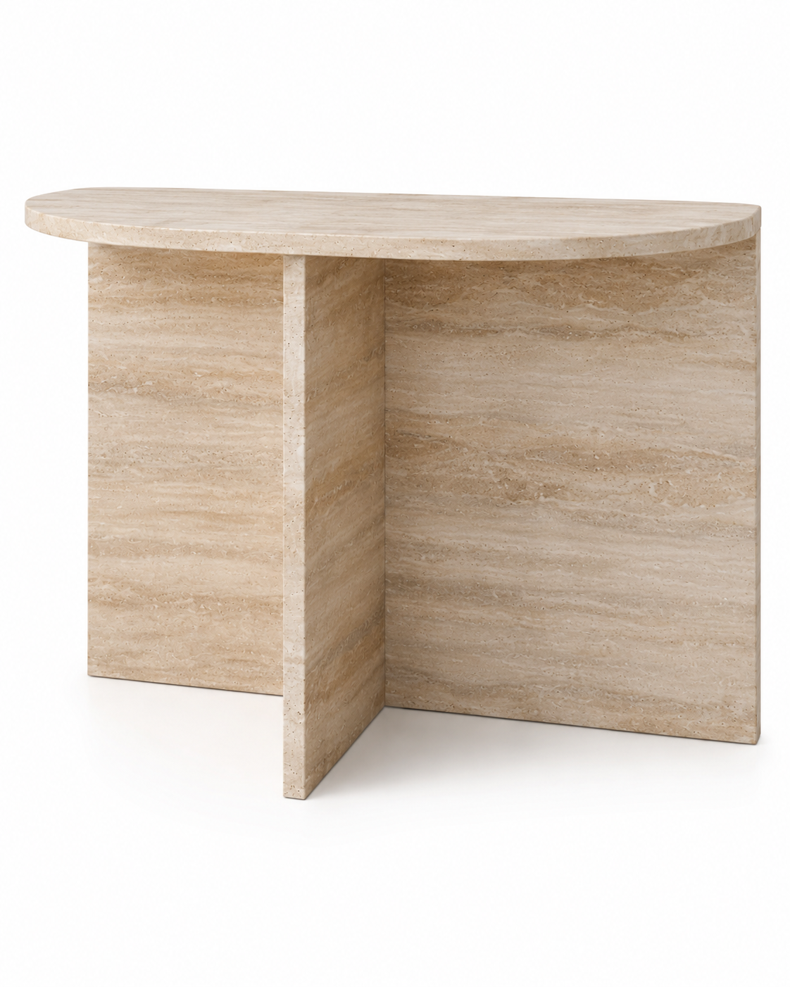 OPUS silver travertine console by DEKATO LIVING - image 10