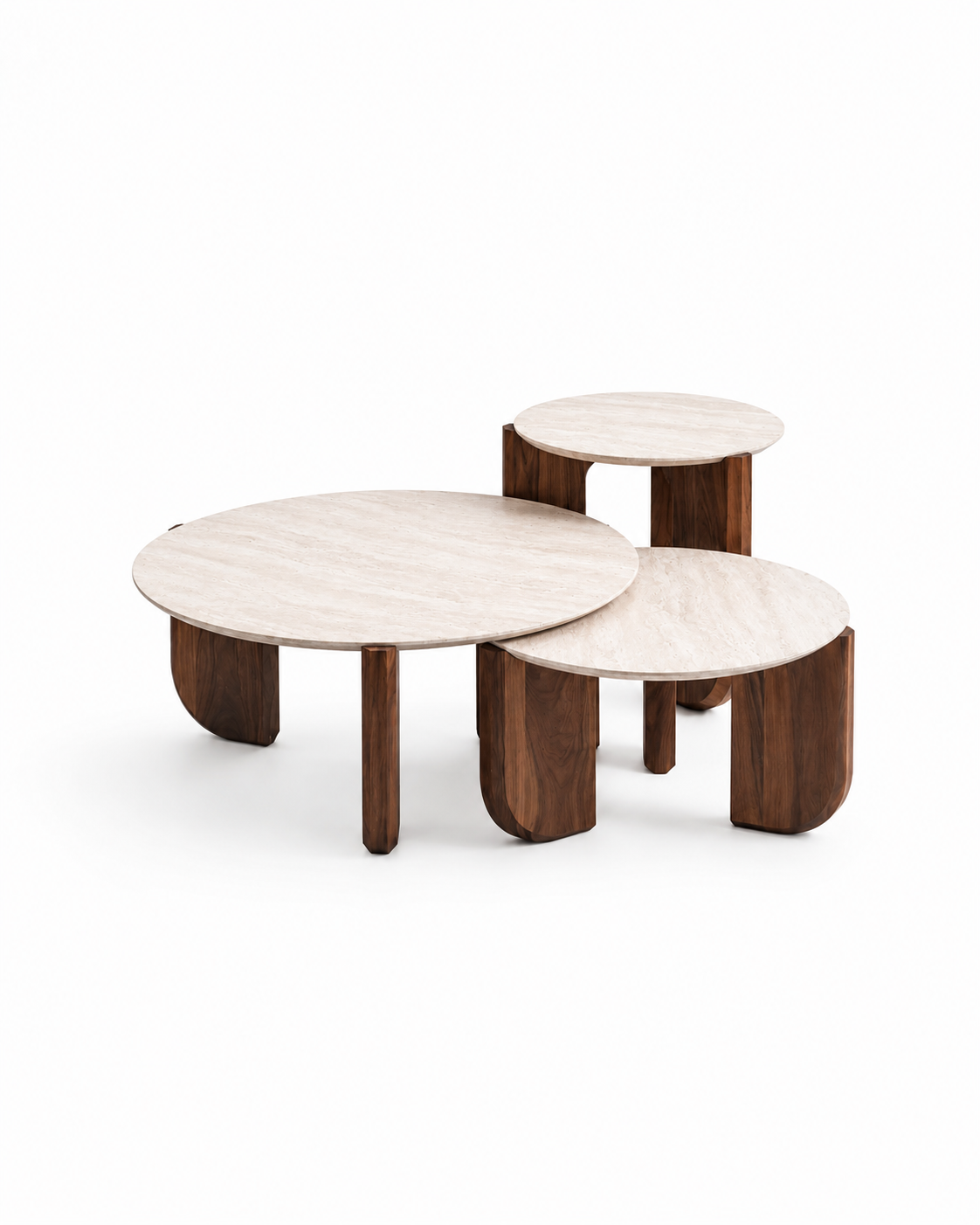 Tavo Coffee Table - Natural wood finish