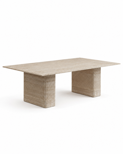 TERRA travertine dining table by DEKATO LIVING - image 3
