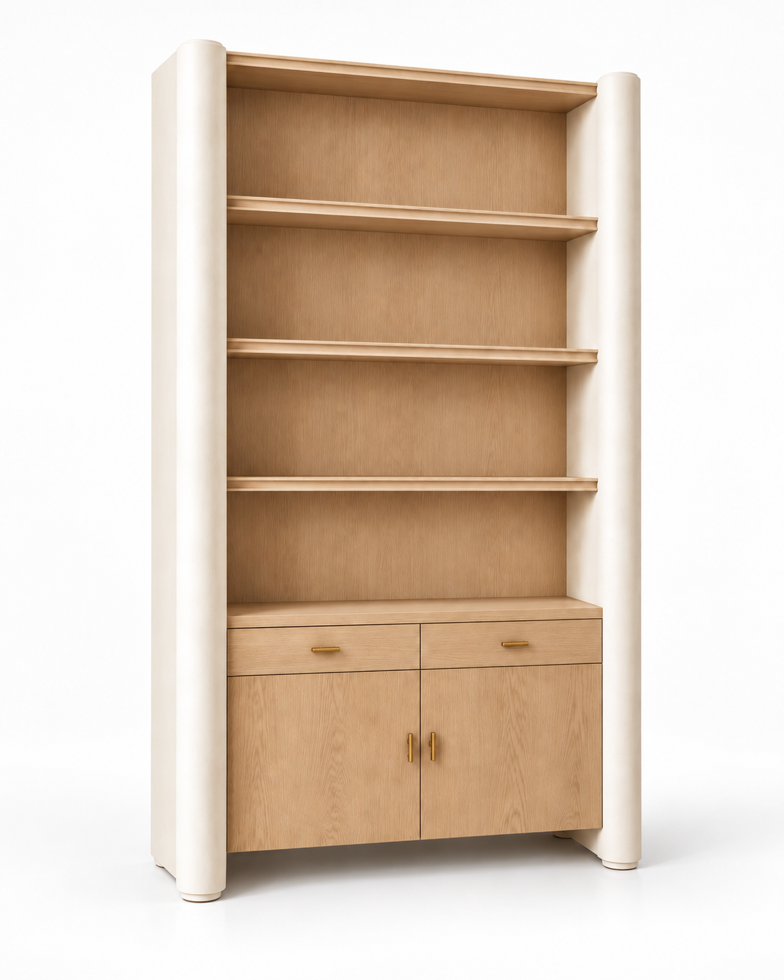 Tayo Bookshelf - Natural wood finish